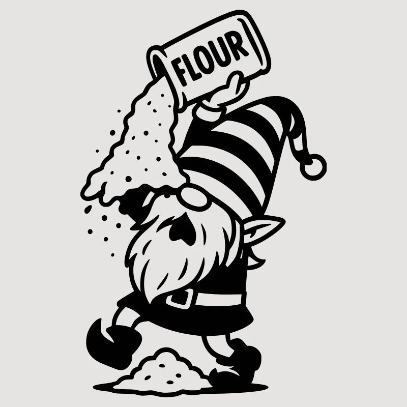 Gnome Flour Biscuits Bake