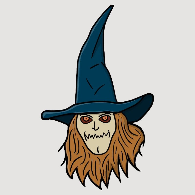 Vogelscheuche Hexe