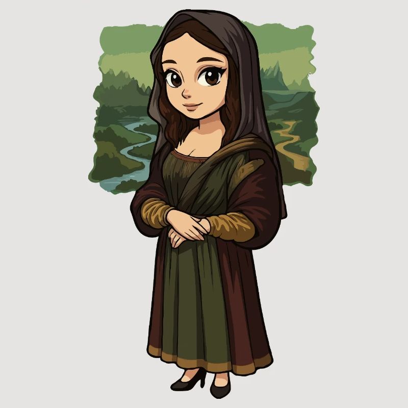 Mona-Lisa-Chibi-Stil