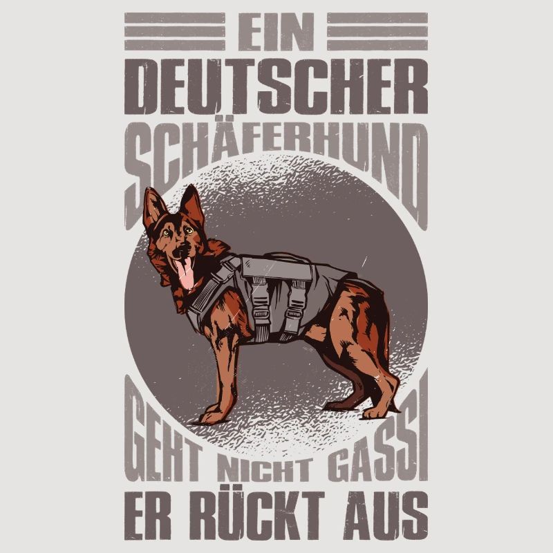 Schäferhund Geschenke Hund Herrchen Gassi