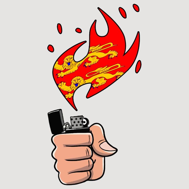 Normandy Flame Lighter Pride Normandy Region