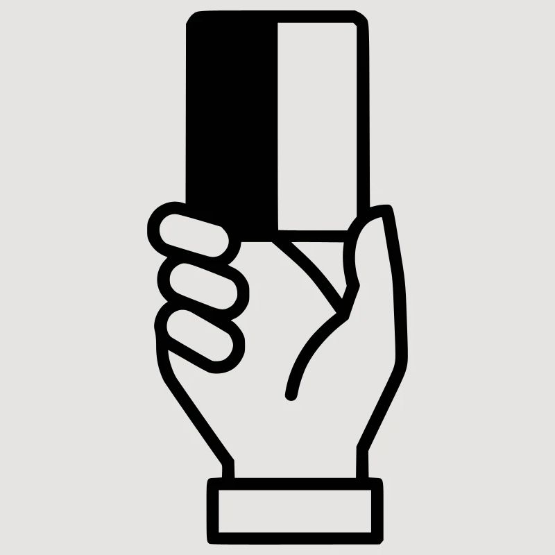 Referee Card Sending-Off Vector