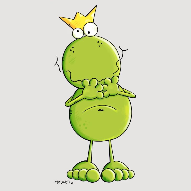 Frosch mit Krone
