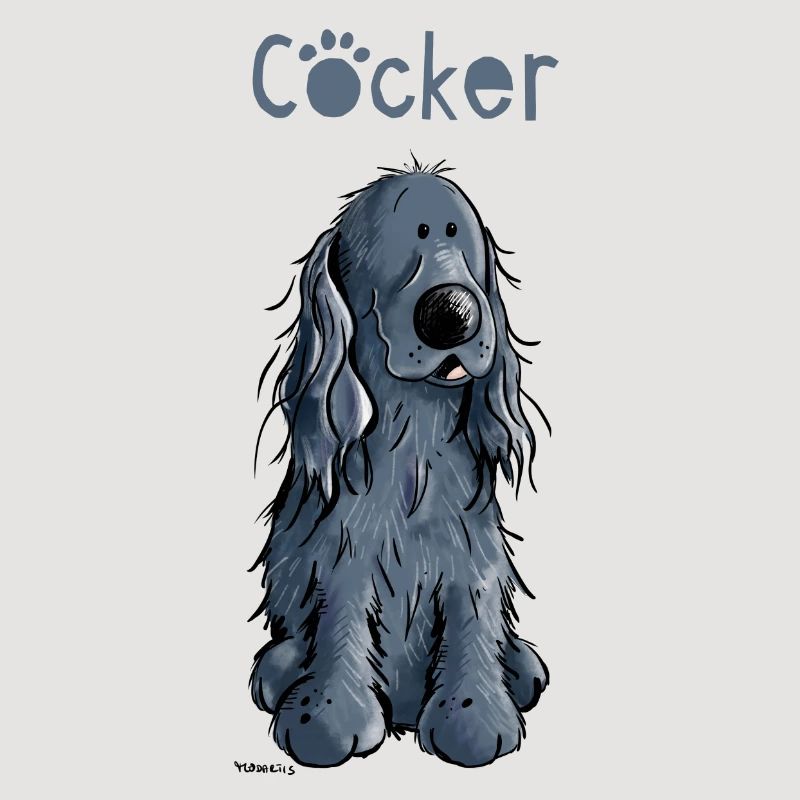 Drôle Cocker Spaniel