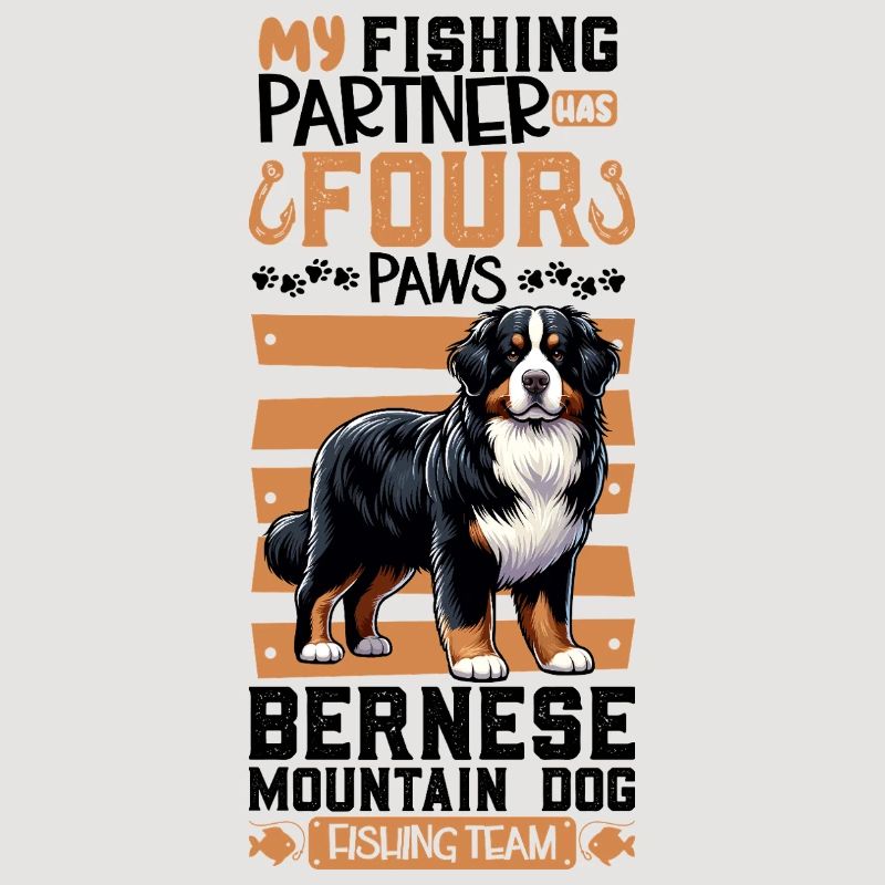 Pêche et bouvier bernois