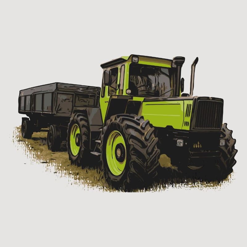 MB trac 1600 turbo mit Anhänger