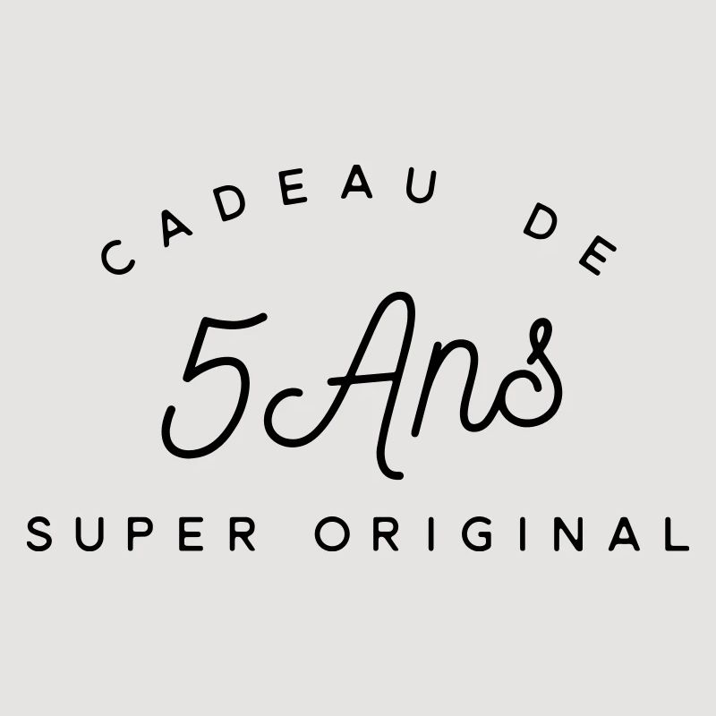 Cadeau 5 ans 