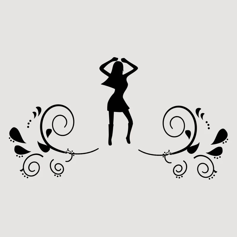 Danseuse aux fleurs