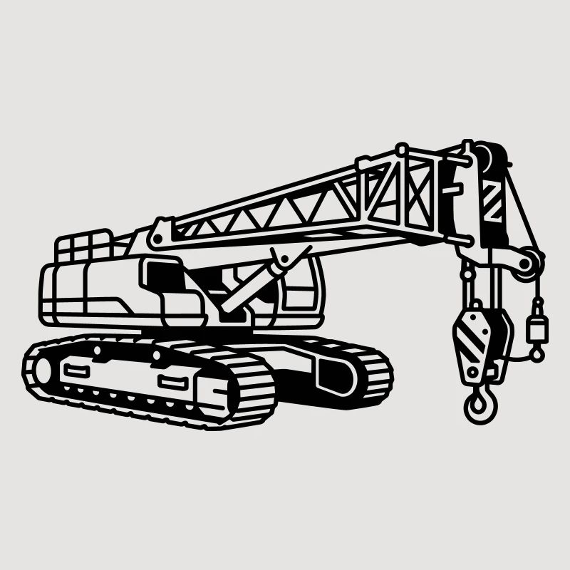 Machine à grue