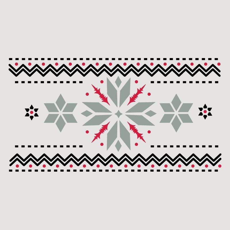 Star pattern in the Norwegian style