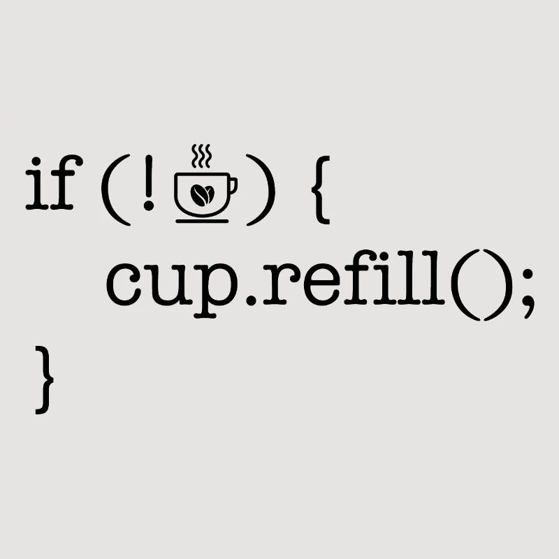 Coffee code Programmierer Kaffee Liebhaber Humor