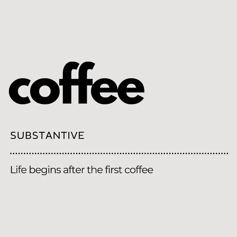coffee– Leben beginnt danach