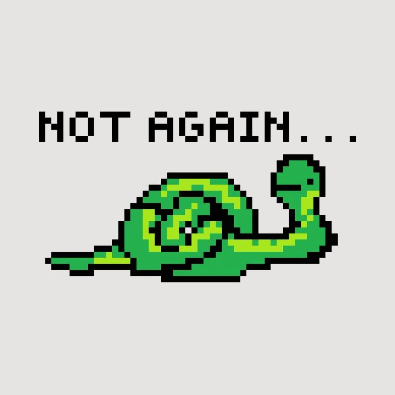 Pixelart Serpent