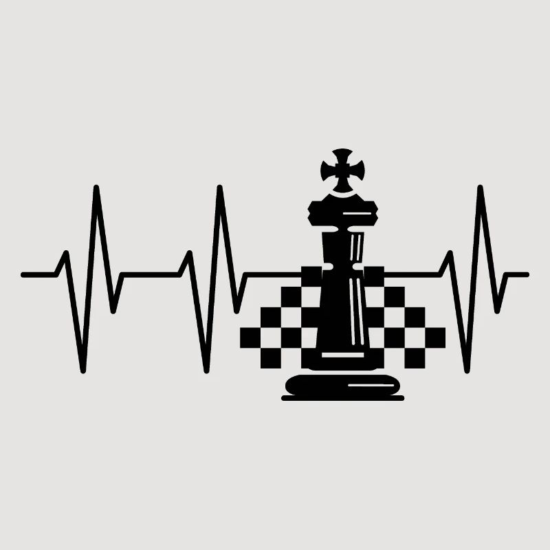 Brick Pattern Pulse Chess Heartbeat King icône