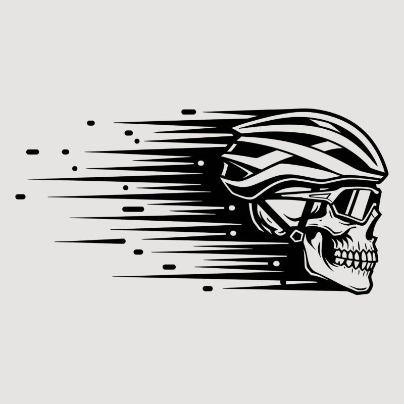 Skull Bicycle VTT VTT Conception de VTT