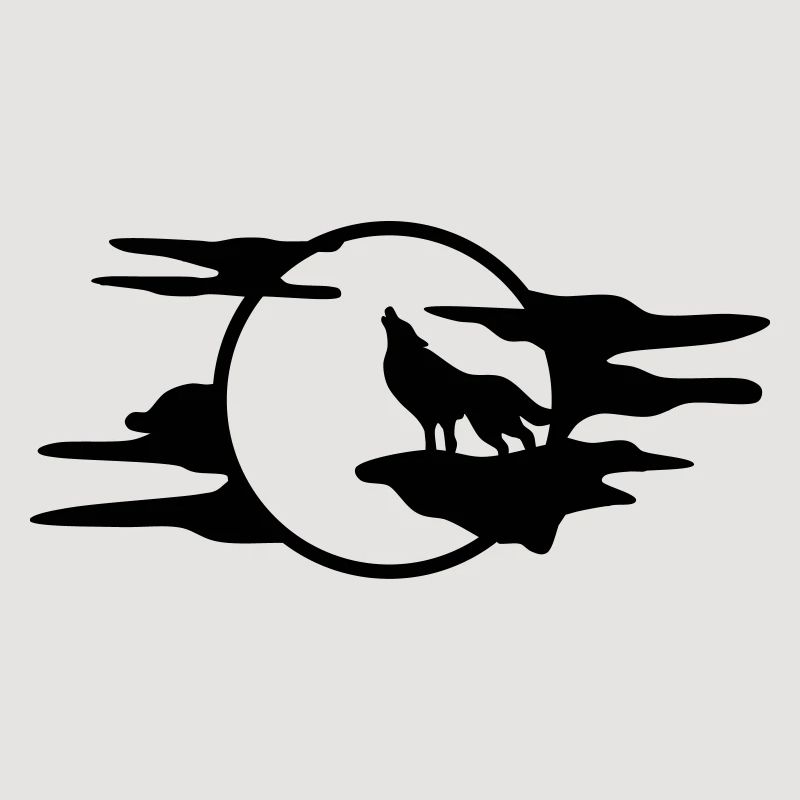 Der schwarze Wolf