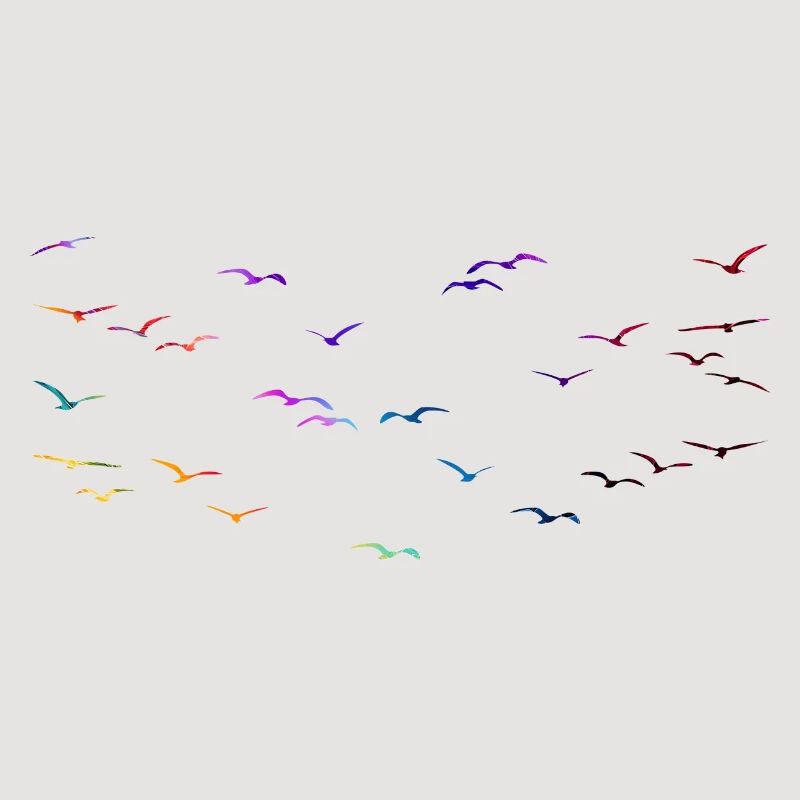 Bunte Vögel