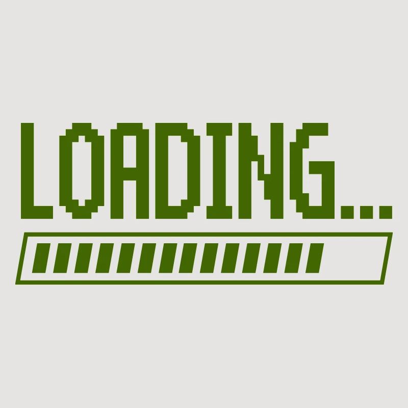 Loading Bar Pixel Design
