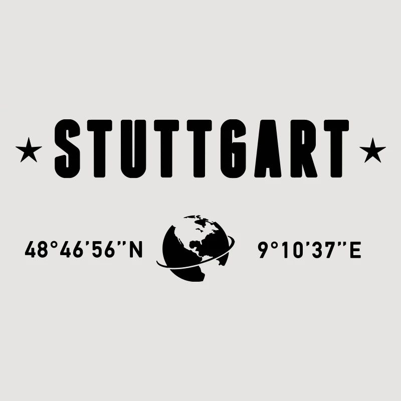 Stuttgart Germany Coordinates Gps Globe
