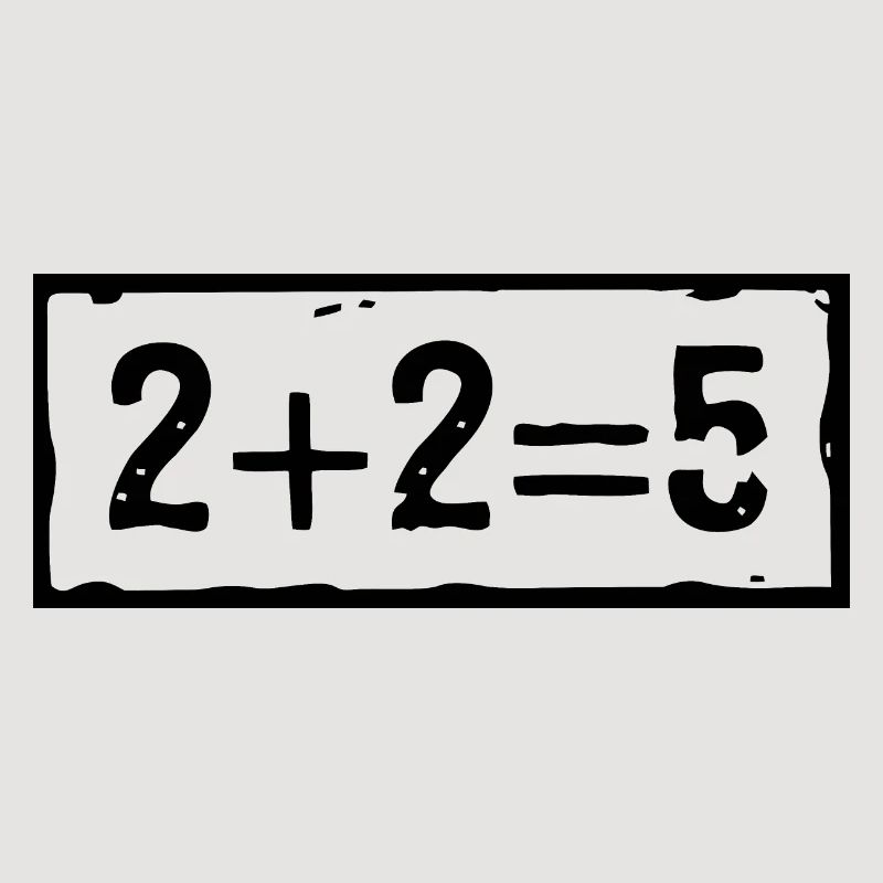 2 plus 2 ergibt 5