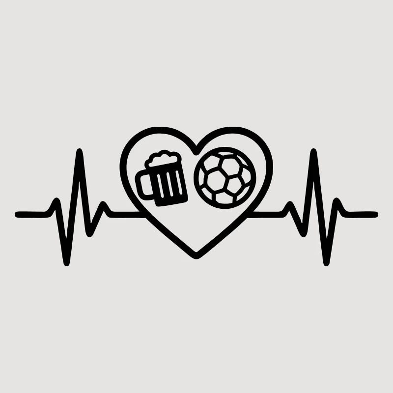 Bière de handball Heart