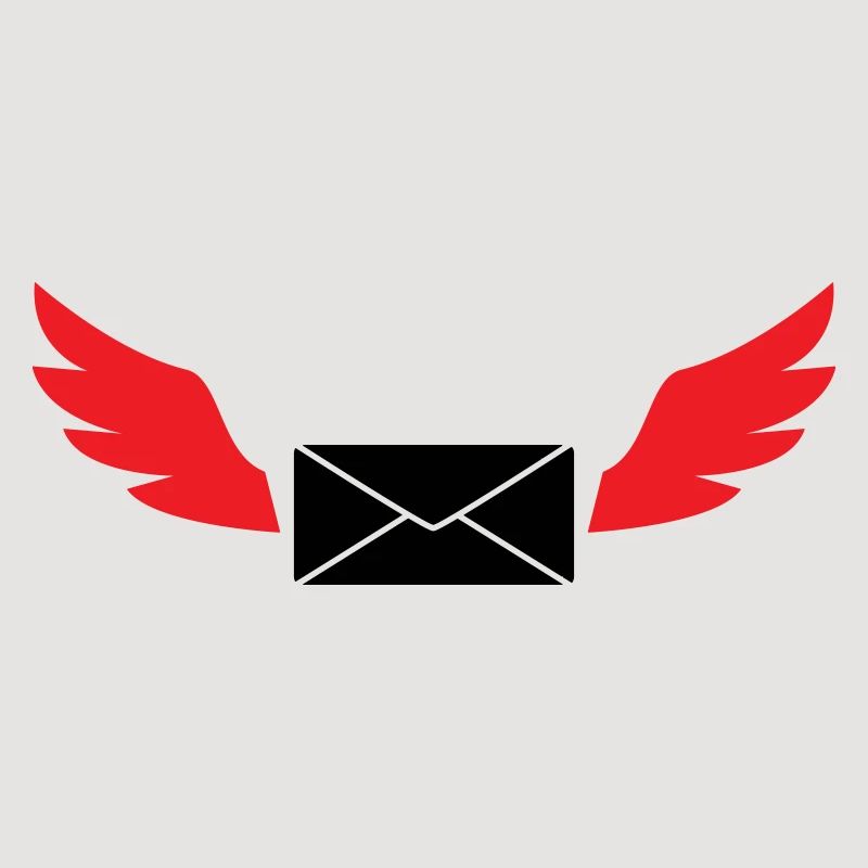 Express Mail Envelope Winged Post