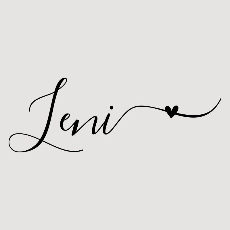 Leni Name First Name Decorative