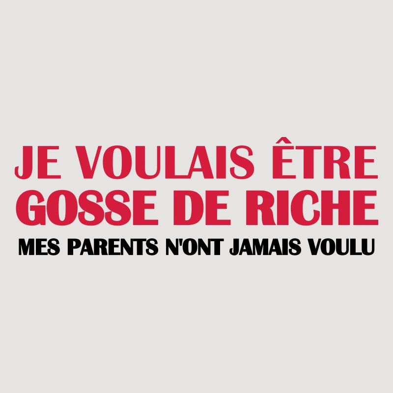 Gosse de riche