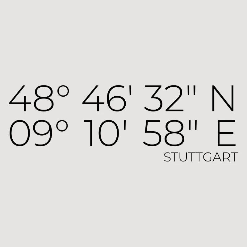 coordonnées Stuttgart