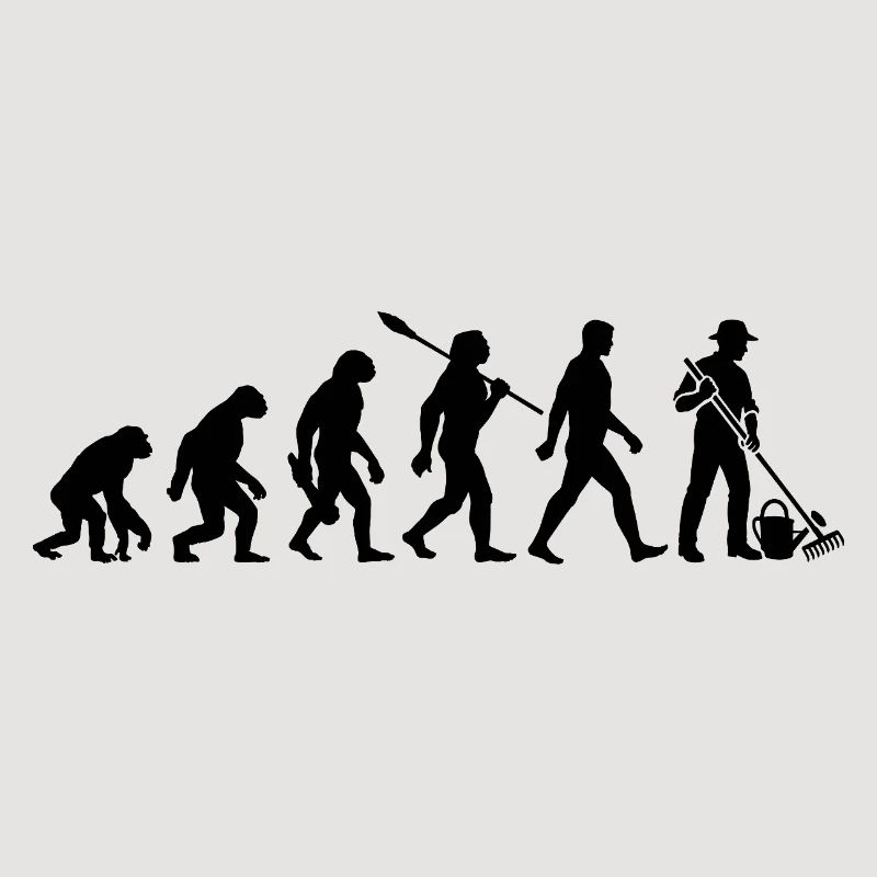 Evolution - Jardinier - Jardin - Jardinage