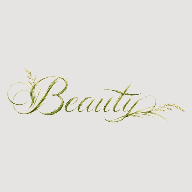 Beauté Lettres, Design de la nature