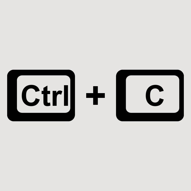 CTRL + C / Eltern Geschenk zum Vatertag /Muttertag