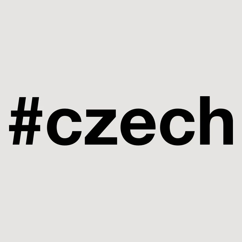 TCHÈQUE Hashtag République tchèque tchèque