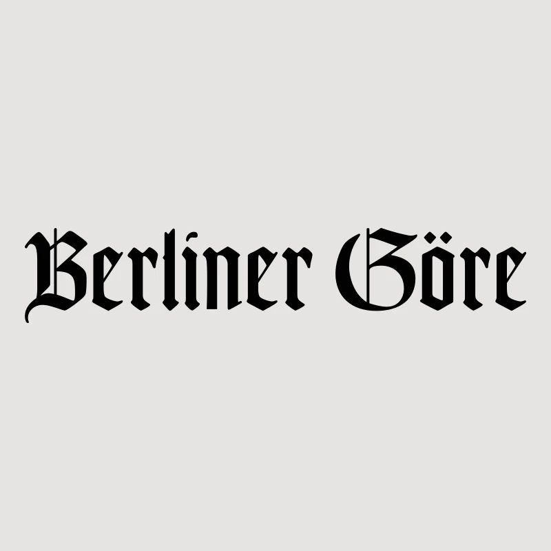 BERLINER GÖRE