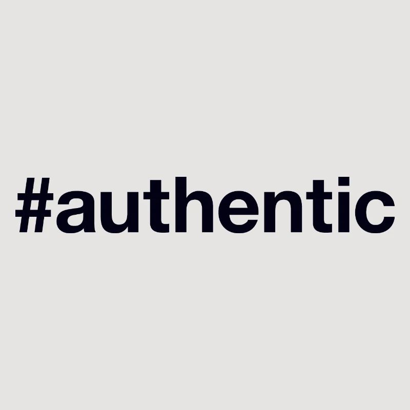 AUTHENTIC authentisch echt