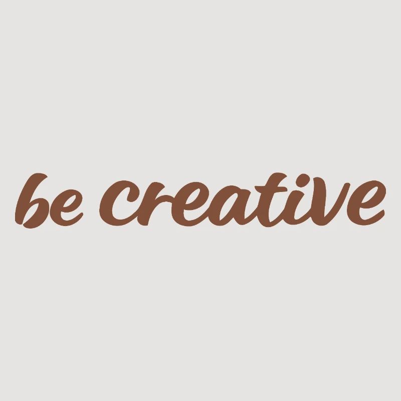 Be Creative Script Marron