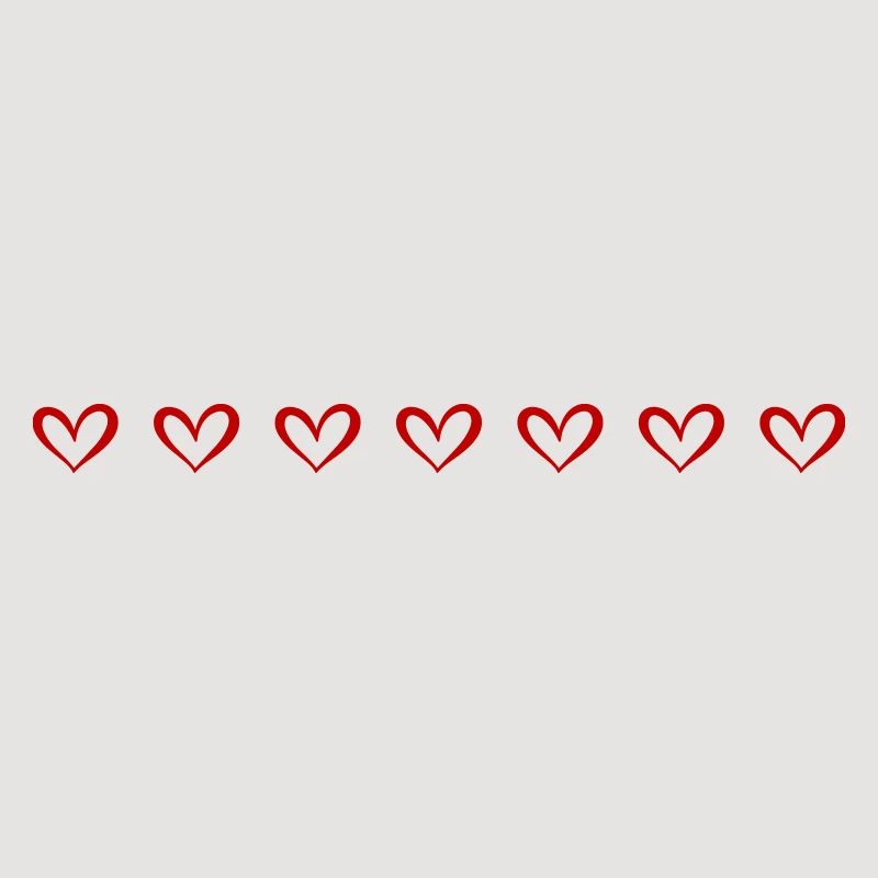 Hearts Line Elements