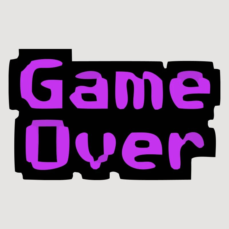  Game Over Pixel Retro