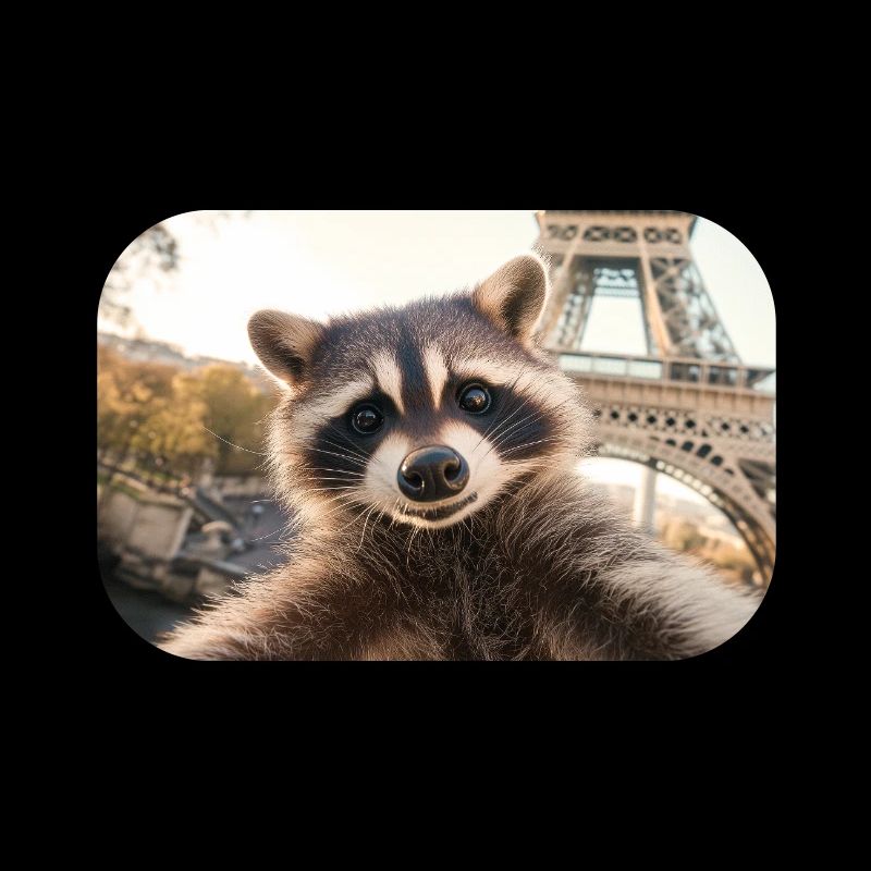 Raton laveur à Paris