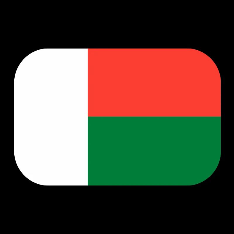 Madagaskar Flagge