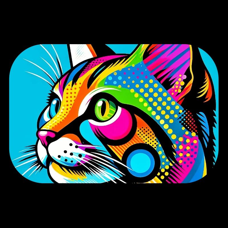 Katze Pop Art