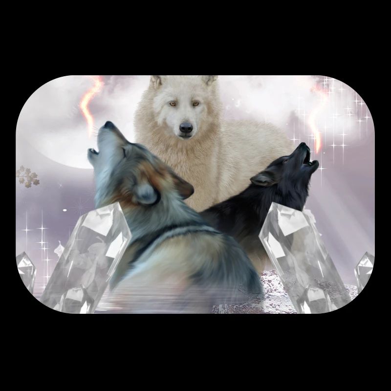 Loups impressionnants