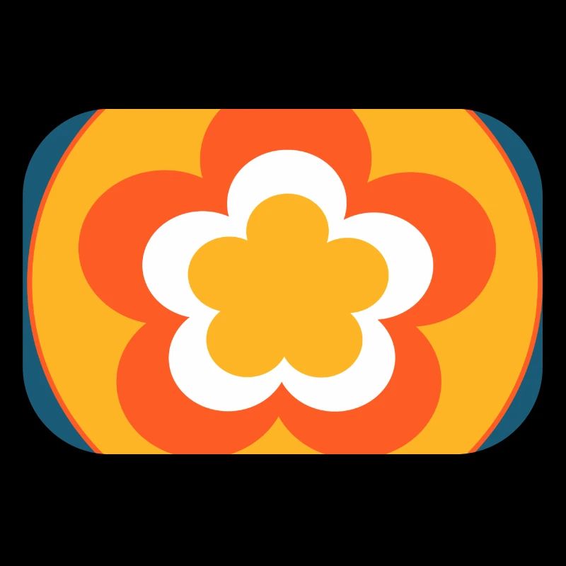 70s Flower Pattern