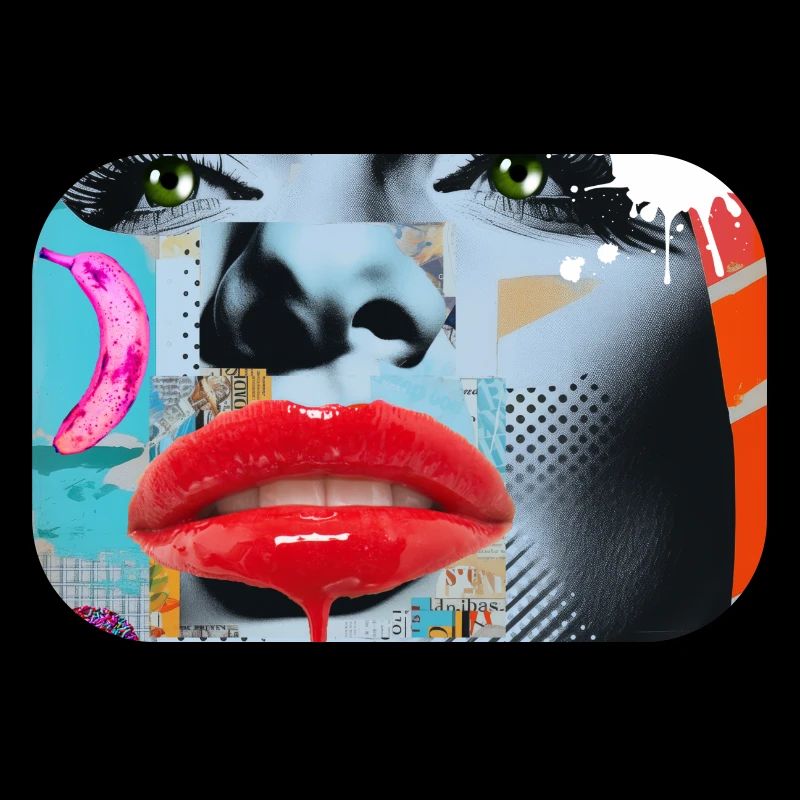 Bunte Collage Pop Art