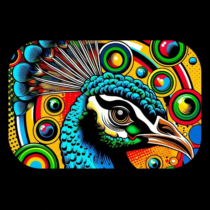 Peacock Pop Art
