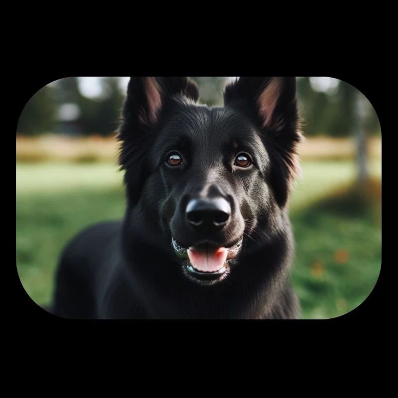 Black German Shepherd