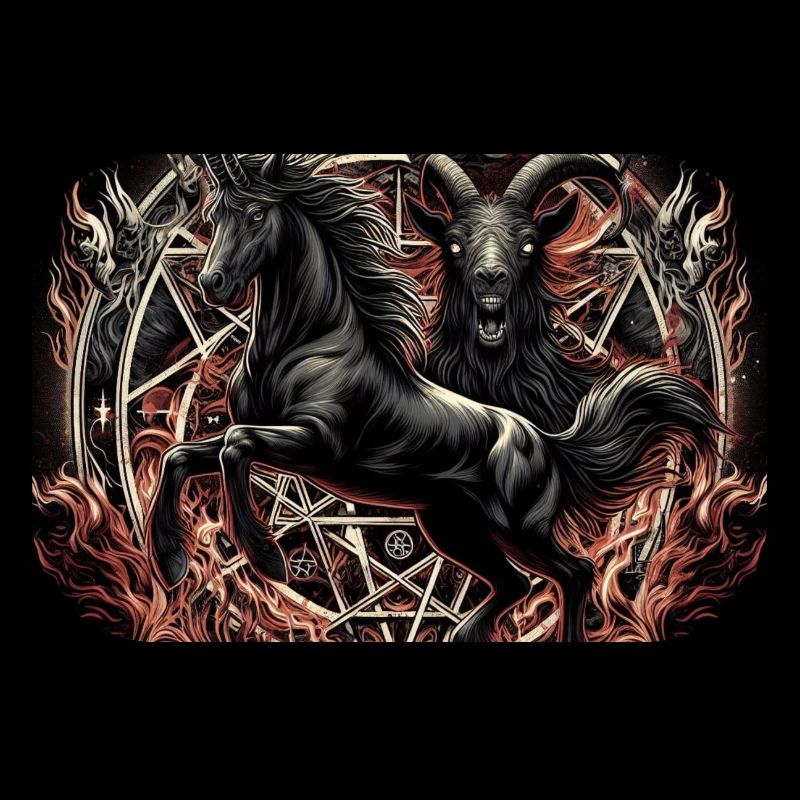Satanisches Pferd