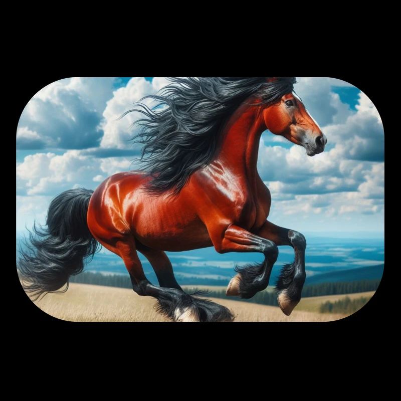 Cheval au galop