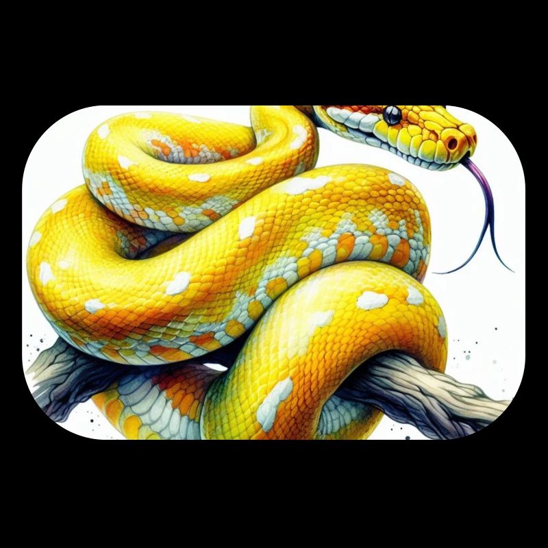 Yellow python