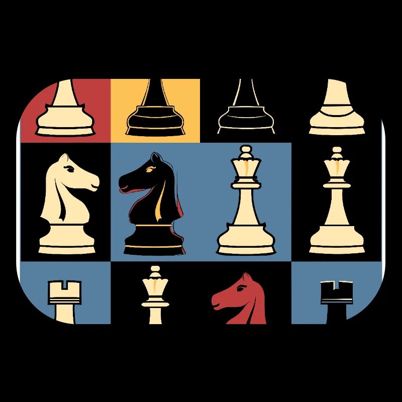 Graphiques de pièces d’échecs